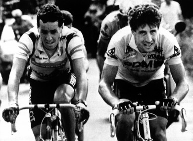 El Tour de 1987: 25 etapas y un prólogo de duelo Delgado-Roche