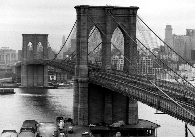 Puentes colgantes (II): la fabulosa historia del Puente de Brooklyn