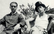 Federico Garcia Lorca (left) and Salvador Dali in Cadaques. Lorca: Spanish writer/playwright. Photo Enrique Beck.