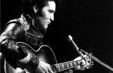Elvis Presley en 1968. Imagen: NBC.