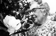 Agatha Christie (1890-1976) British mystery writer in Sept, 1959.