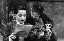 17th May 1952:  Two young boys reading comics. Original Publication: Picture Post - 5861 - Should US Comics Be Banned? - pub. 1952  (Photo by Thurston Hopkins/Picture Post/Getty Images)