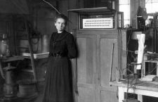 Photograph of Marie Sklodowska-Curie (1867-1934) Polish and naturalised-French physicist and chemist who conducted pioneering research on radioactivity. She was the first woman to win a Nobel Prize. Dated 1930