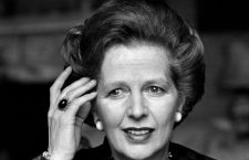 British Prime Minister Margaret Thatcher photographed by Jane Bown , 1983