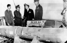 Lost H-bomb recovered off Palomares, Spain. It was lost when a American B-52 carrying 4 H-bombs broke up over the Mediterranean near Palomares. April 8, 1966. (CSU_ALPHA_1789) CSU Archives/Everett Collection