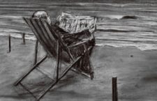 William Kentridge "Drawing for Tide Table", 2011. Carbón vegetal sobre papel. Cortesía del artista.