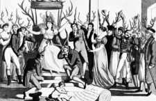 Celebración de la Orden de los Cornudos ante el trono de su majestad, la Infidelidad (1815). DP.